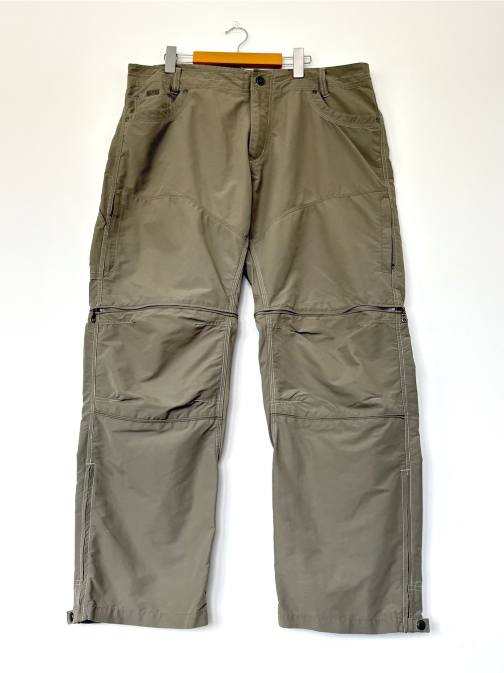 Kuhl Liberator Convertible Stealth Zip-Off Pants in Khaki Size 38/30